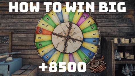 rust wheel strategy|How to Always Win Scrap at Bandit Camp .